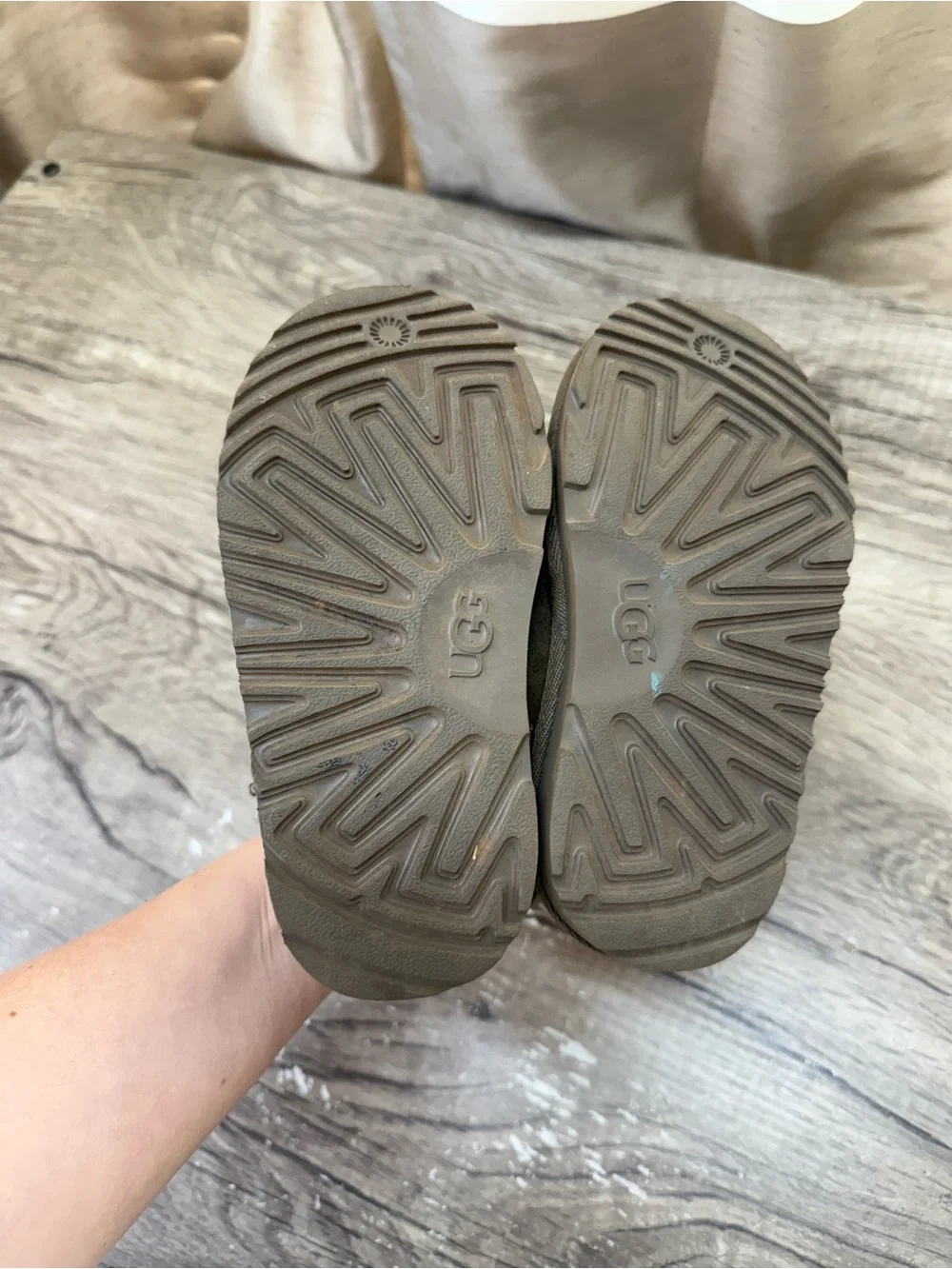 UGG Toddler Classic Ultra Stretch Cuff Booties‎ size 10